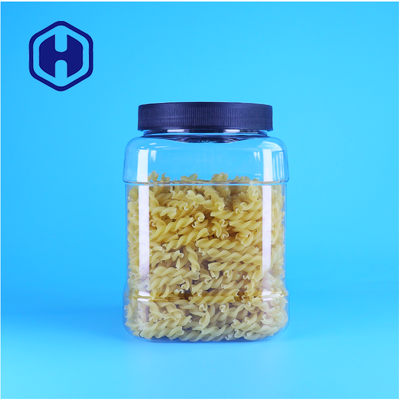Custom Straight Sided PET Jars For Clear Product Display