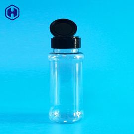 BPA Free Plastic Spice Jar Reusable Flip Top Plastic Spice Shaker