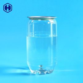Clear PET Plastic Soda Cans 375ML 13OZ  Carbonated Beverage Packing