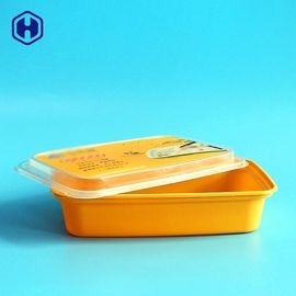 Empty Food Packaging Plastic Container  In Mould Labeling 400ML 750ML