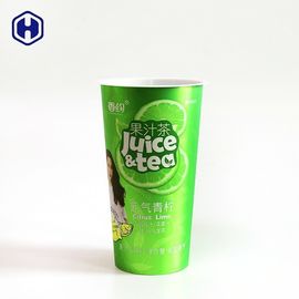 Disposable Plastic Cups With Lids Leakage Proof Inside Height 139mm