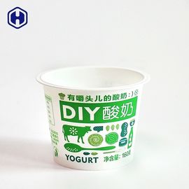 Freezer Usage 	IML Cup Small Round Plastic Containers  Scratch Resistant