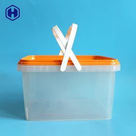 Custom Labeling  Empty Plastic Tubs High Resolution Images Printing