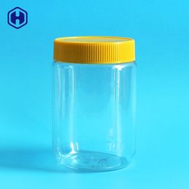 BPA Free Plastic Food Storage Jars 480ml 16oz Non Toxic Recyclable