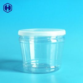 Thin Wall Food Grade Plastic Containers Round Plastic Screw Top Jars
