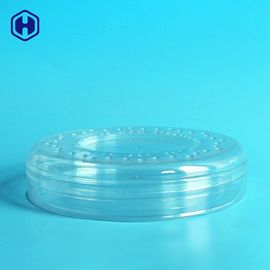 Embossed Round PET Packaging Box 9oz Sturdy Hot Filling