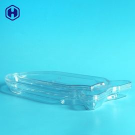 6oz Fish Shape PET Packaging Box Home Kitchen Eco Friendly