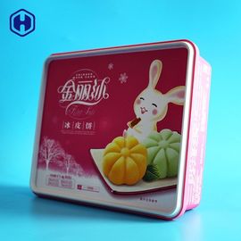Waterproof PP IML Square Candy Container Color Customized  Below 120℃