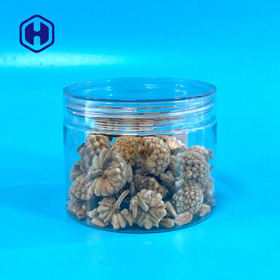 Bpa Free Biscuits Plastic Clear Plastic Cans With Screw Lids