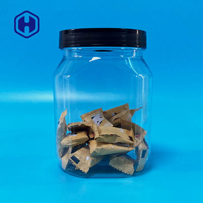 920ml Airtight Storage Plastic Canning Jars For Candy Biscuit
