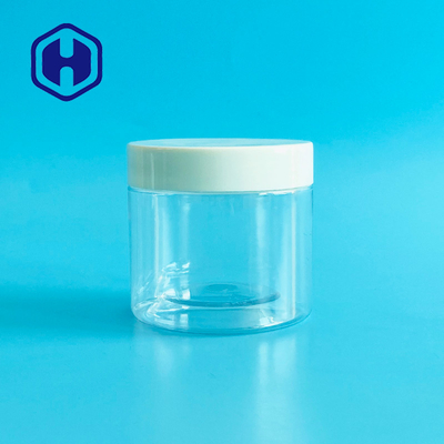 180ml 6oz Clear Plastic Cosmetic Jars Skincare Cream Facial Mask Gel Scrub Storage
