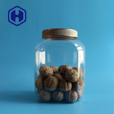 3500ml 119oz Disposable Leak Proof Plastic Jar For Lollipop Nuts Cashews Walnuts