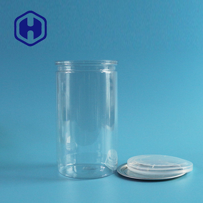 Organic Pistachios 710ml Fishskin Clear Plastic Cans With PE Cap