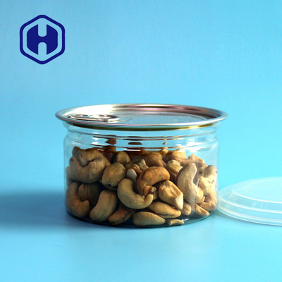 Seafood Tuna Can Packaging Plastic 10oz 310ml 401# PET Canister Transparent