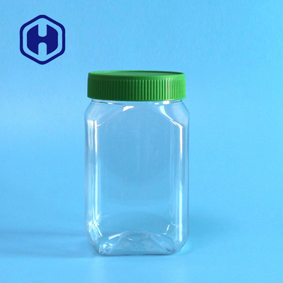 72mm Diameter 520ml Leak Proof Plastic Jar Dry Fruits Chocolate Packaging