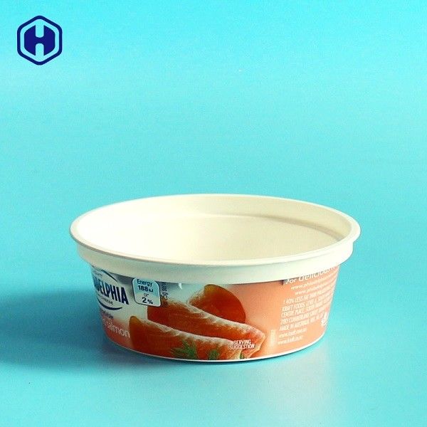 Recyclable IML Plastic Containers Reusable Disposable Ice Cream Cups
