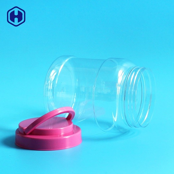 Canned Plastic Food Jar Disposable Durable PET Food Grade Plastic Jars